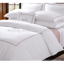 Home textile white embroidery coverlet bed cover sets